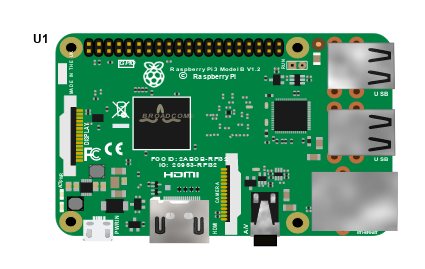 Scheme-it | RASPBERRY PI 3 | DigiKey